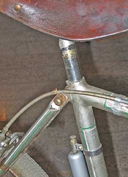 Bolted on seat-stays