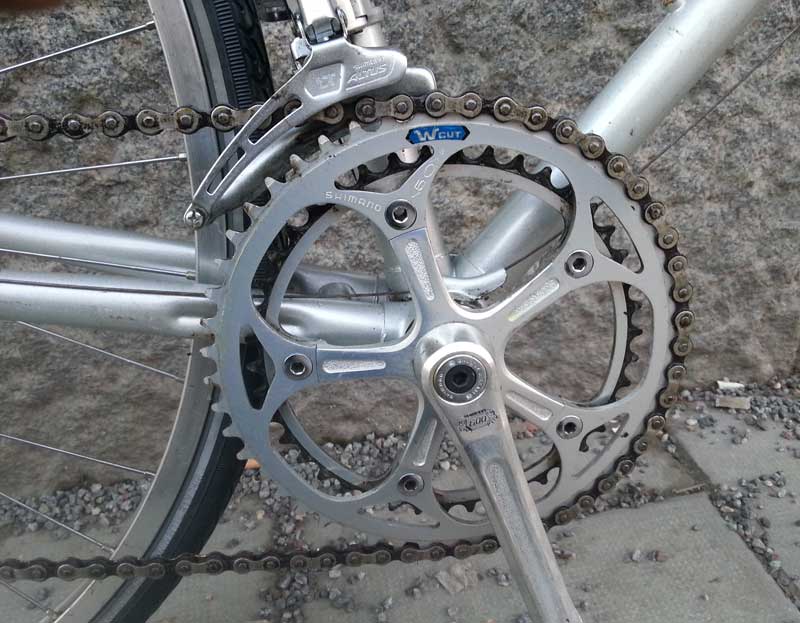 Tunturi with 600EX crank and Altus derailleur