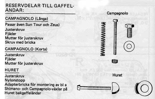 Justerskruvar